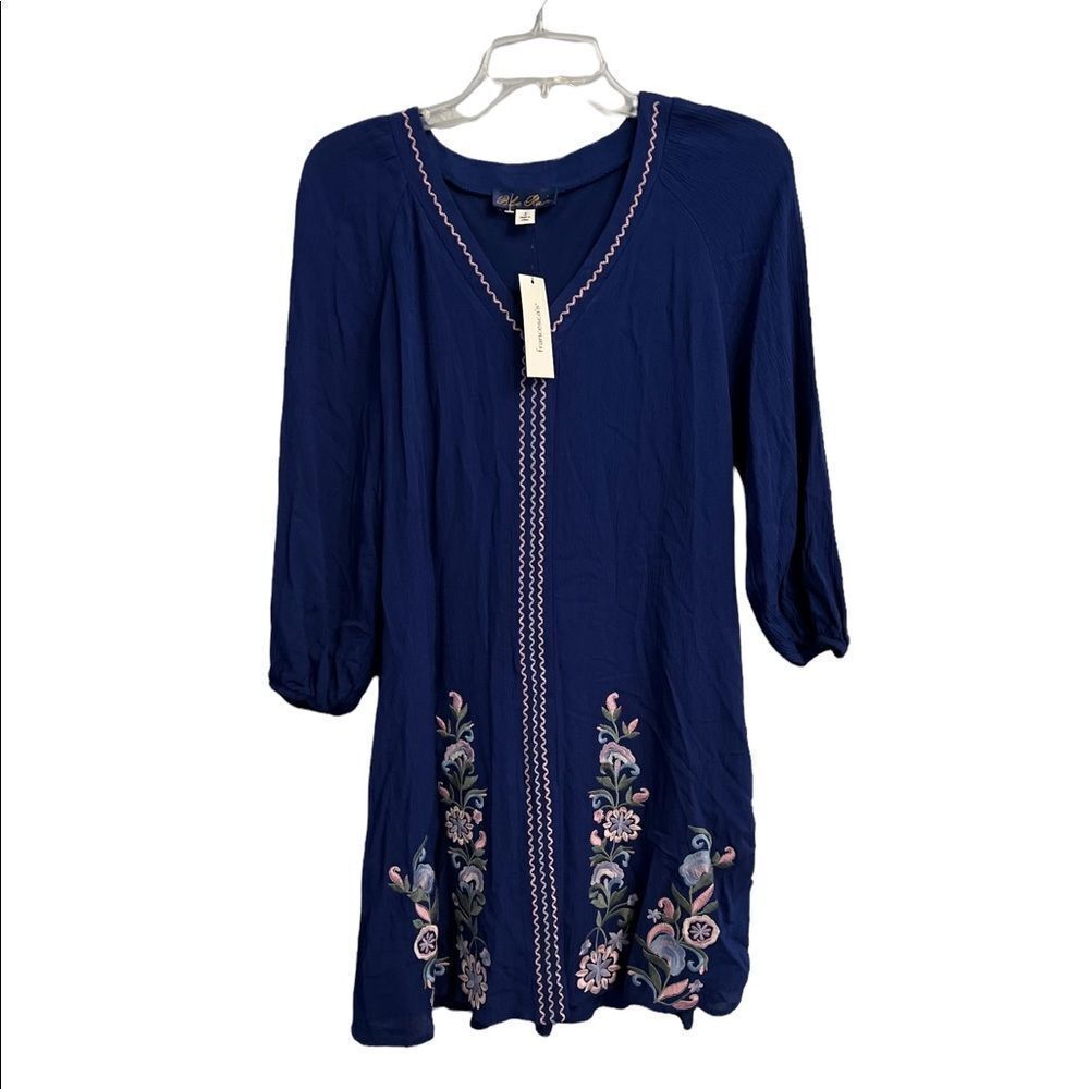 Francesca’s Navy Floral Dress